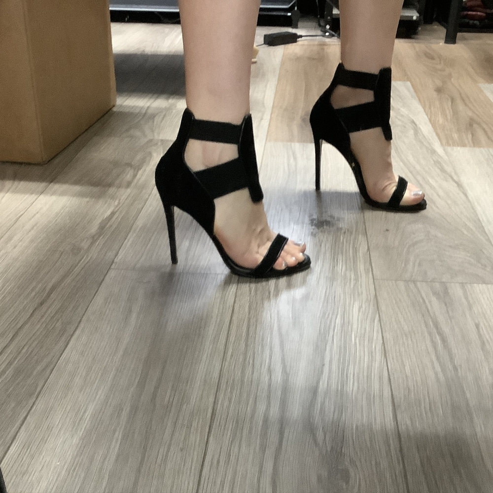 Gianmarco Lorenzi suede heels